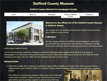 Tablet Screenshot of museum.staffordcounty.org